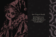 Dark Romance Halloween Backgrounds, a Background Graphic by Lidberia (Thumbnail 10 of 12)