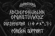 Vermithor | Fierce Black Metal Font, a Blackletter Font by Ardana Creative (Thumbnail 11 of 12)