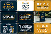 Vintage Font Bundle 4, a Symbol Font by Vintage Division (Thumbnail 7 of 12)