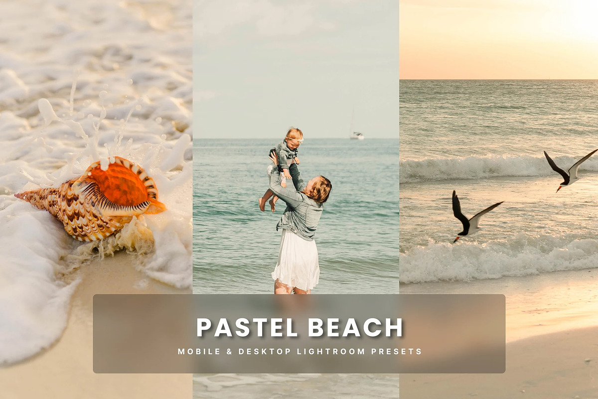 Pastel Beach Lightroom Presets, a Preset Add-On by Brand Earth (Photo 1 of 4)