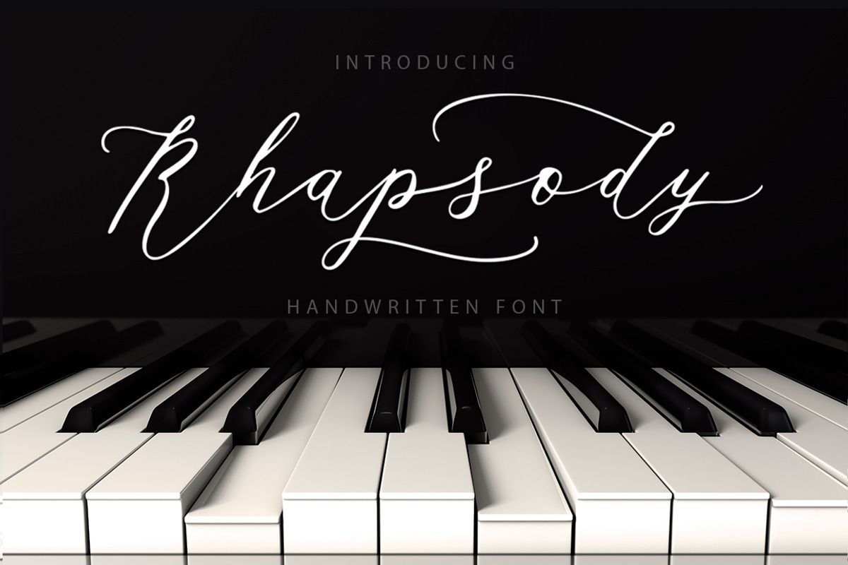 Rhapsody Font.