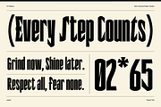 AO Hailstone - Condensed Display, a Sans Serif Font by OwunStudio (Thumbnail 4 of 18)