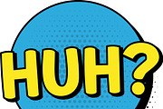 Comic speech bubbles, an Object Illustration by Woters little shop (Thumbnail 13 of 25)