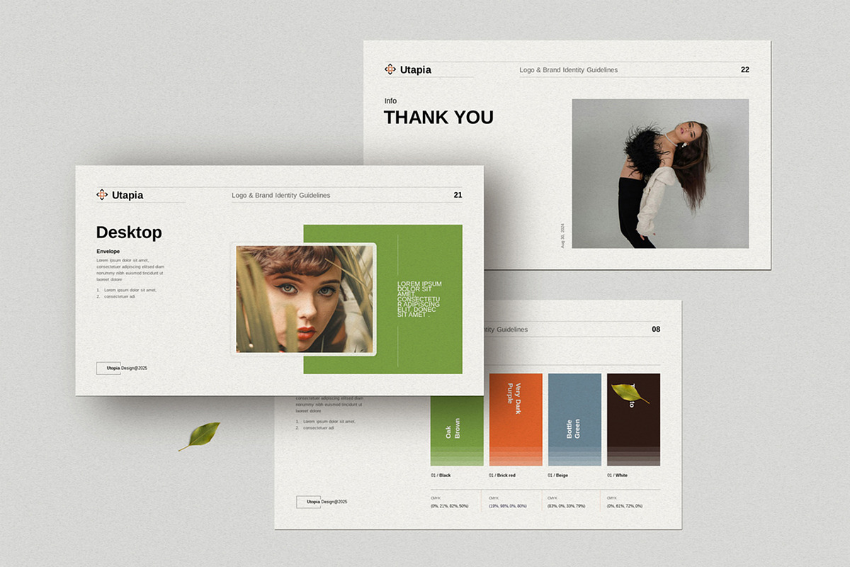 Brand Guidelines Presentation, a Presentation Template by Dream-Lab (Photo 6 of 7)