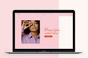 Squarespace 7.1 Website Template, a Landing Page Template by Kseniia_Design (Thumbnail 2 of 11)
