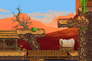 Old West Town - Game Tileset