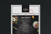 Menu Template, a Flyer Template by BrandPacks (Thumbnail 2 of 6)