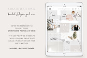 Instagram Puzzle Posts - 3 Themes, a Social Media Template by Youandigraphics (Thumbnail 2 of 16)
