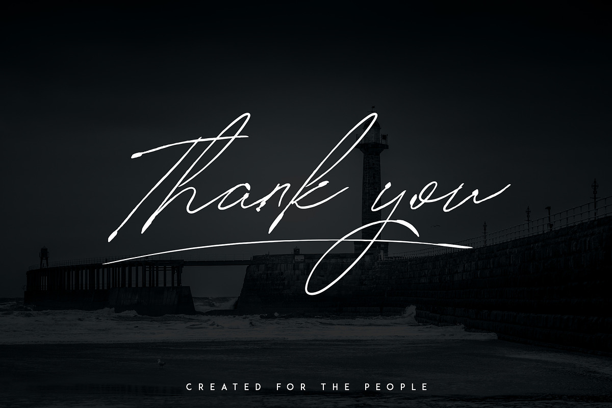 Signature vp - Handwritten font, a Script Font by VP Fonts (Photo 15 of 15)