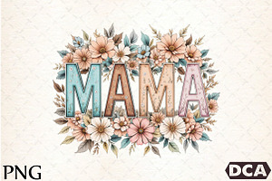 Mama PNG, an Illustration by DreamCafeArt