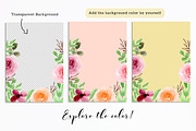 Floral Watercolor Graphic Bundle, a Decorative Illustration by wulano (Thumbnail 14 of 21)