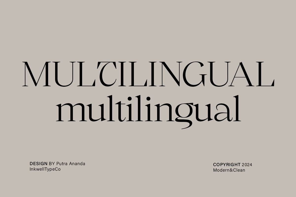 Rouncile - Clean Display Serif, a Serif Font by InkwellTypeCo (Photo 6 of 11)