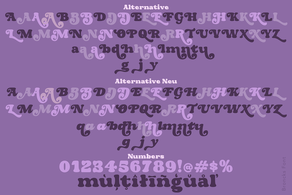 Broncks Retro Font, a Serif Font by TypeClassHeroes (Photo 7 of 10)