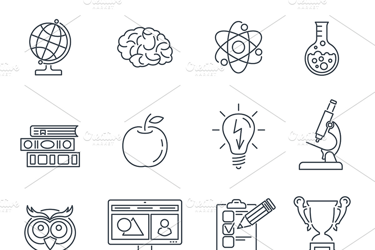 Education and Learning Banner, an Education Illustration by TAlex (Photo 5 of 6)
