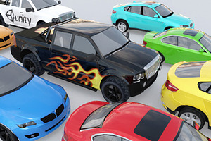 Cars Pack, a Cars & Vehicle 3D Model by RivermillStudios