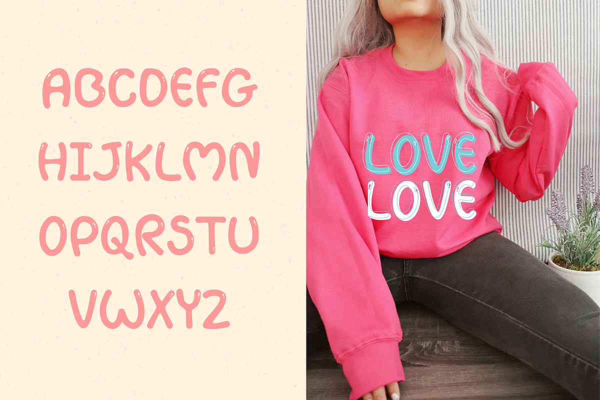 Cummy handwriting font, a Handwritten Font by JJuta (Photo 5 of 5)