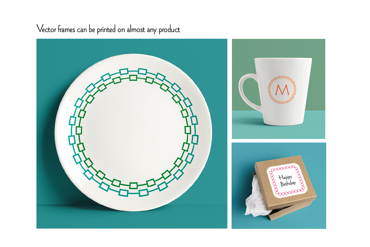 Mod Frames Clipart, a Graphic by Melissa Held Designs (Photo 2 of 8)