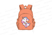 Cute Kawaii Unicorn Characters, an Animal Illustration by Palau (Thumbnail 6 of 12)