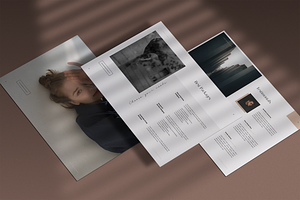 Light Creative Portfolio Brochure