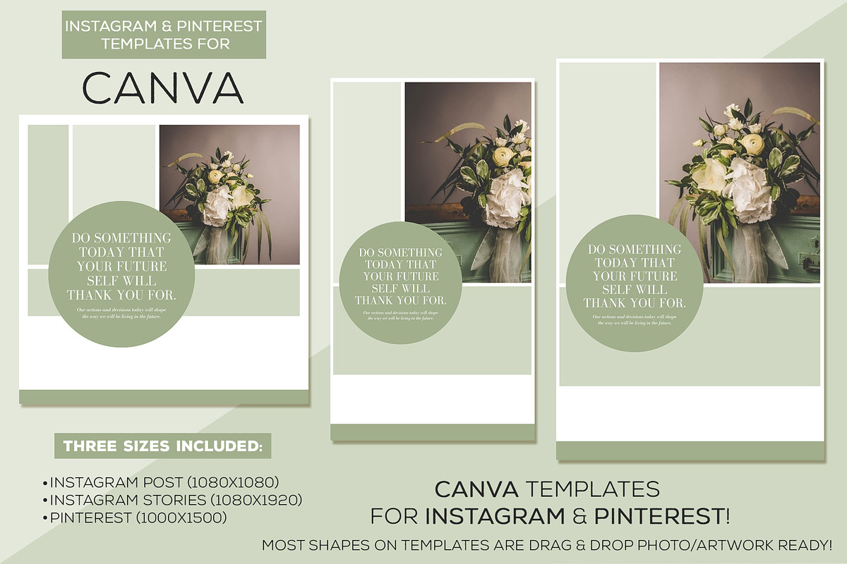 Canva Social Media Templates, a Templates & Theme by Studio Kitsch (Photo 4 of 9)