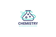 Chemistry Laboratory Logo, a Branding & Logo Template by 3ab2ou (Thumbnail 2 of 2)