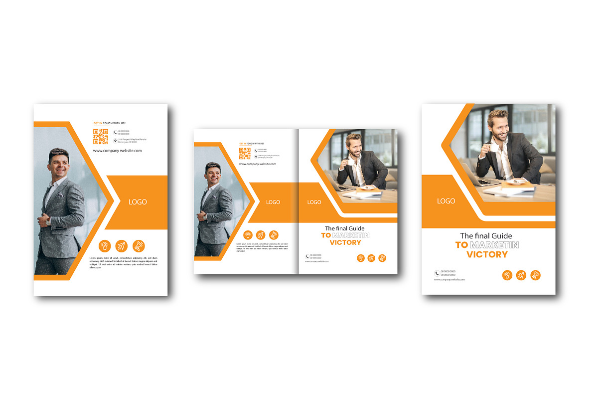 Modern Corporate Business Brochure, a Brush Add-On by Jkgraphicclick (Photo 2 of 2)