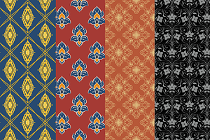 Ethnic Cultural Seamless Pattern