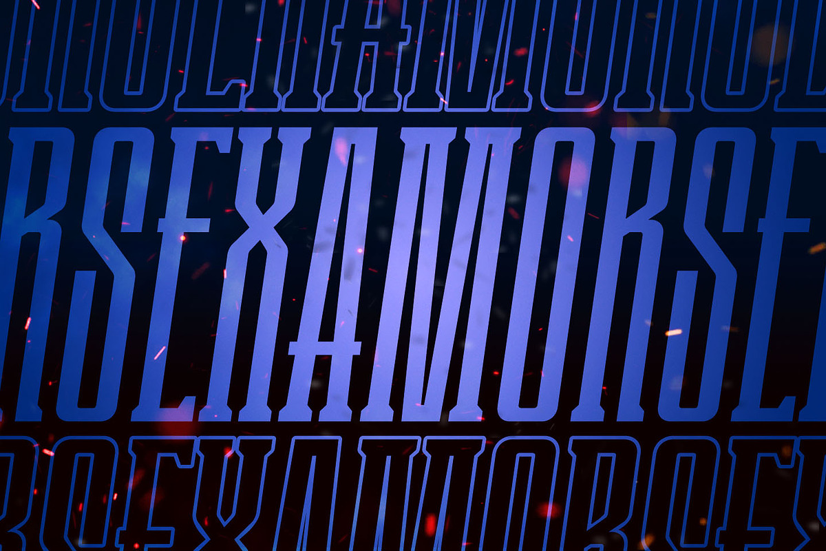 Examors Ultimate Sports Display Font, a Sans Serif Font by Kulokale (Photo 5 of 10)