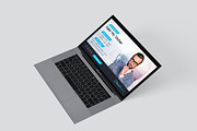 Folded Business Card - Reporter, a Business Card Template by TheFeture (Thumbnail 3 of 5)