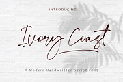Ivory Coast, a Script Font by AMINMARIO (Thumbnail 10 of 10)