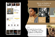 Wix Church Website Template | Custom, a Wix Template by Simple Hyped (Thumbnail 5 of 5)