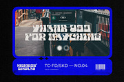 Sidekick Display font, a Font by Tegh co. (Thumbnail 10 of 10)