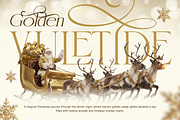 Santamas - Elegant Serif Christmas, a Serif Font by Burntilldead (Thumbnail 3 of 11)