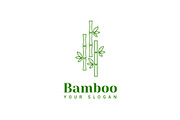 Bamboo Eco House Nature Logo Set, a Branding & Logo Template by Dyn Studio (Thumbnail 5 of 6)