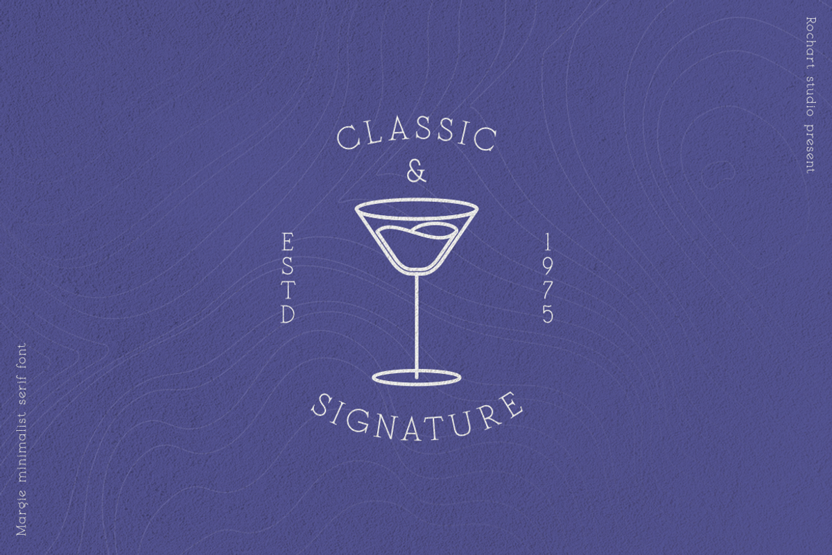 Margie Serif Font, a Serif Font by Rochart (Photo 5 of 12)