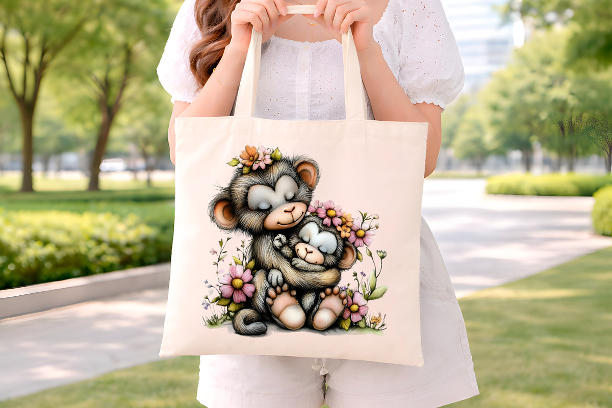 Mother's Day Animal Clipart Bundle, an Illustration by Digital Artistic99 (Photo 8 of 12)