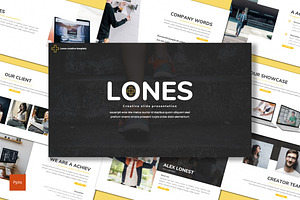 Lones - Powerpoint Template