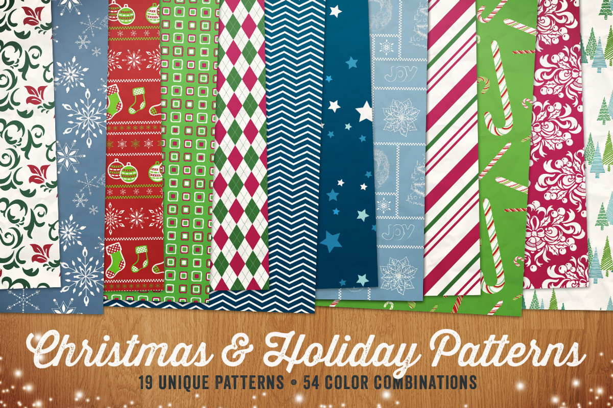 Christmas & Holiday Patterns Vol 1