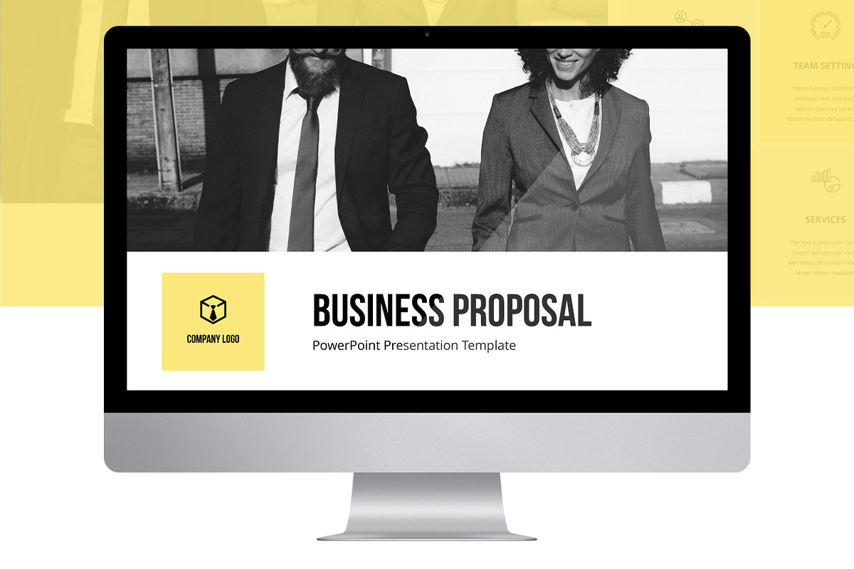 Business Proposal PPT Template, a Presentation Template by Wipavee (Photo 1 of 5)