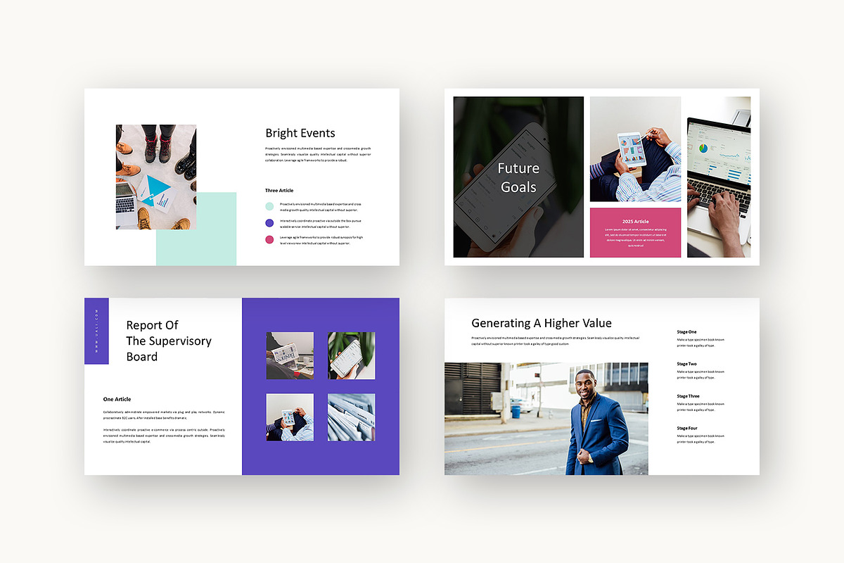 Uali : Annual Report Google Slides, a Presentation Template by Punkl Camp (Photo 5 of 16)