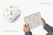nursery woodland seamless pattern, a Pattern Graphic by Pink Studio Art (Thumbnail 5 of 5)