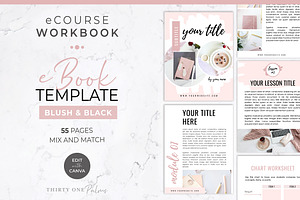 ECourse Workbook & Ebook For Canva