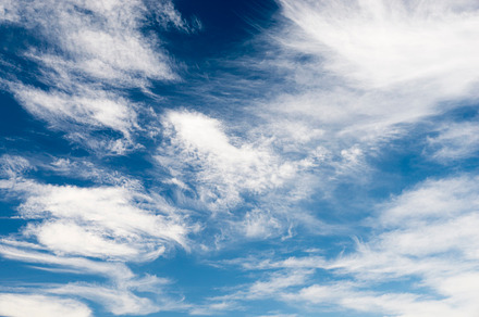 Blue sky featuring cloud, cloudy, and heaven, a Nature Photo by Arnaufoto