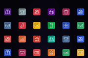 1500+ Flat Icons - Line Icons, an Outline Icon by FlatLineIcons (Thumbnail 3 of 21)