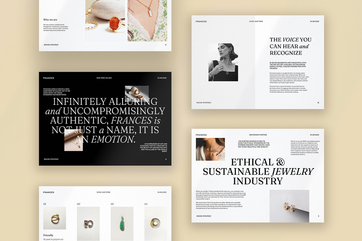 FRANCES / Brand Strategy, a Brochure Template by Studio Dara (Photo 13 of 19)