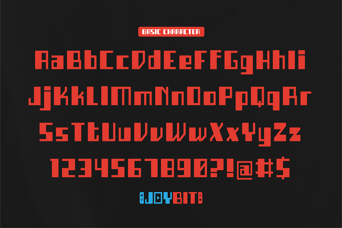 Joybit | Bold Geometric Sans, a Sans Serif Font by gracetype_studio (Photo 10 of 12)