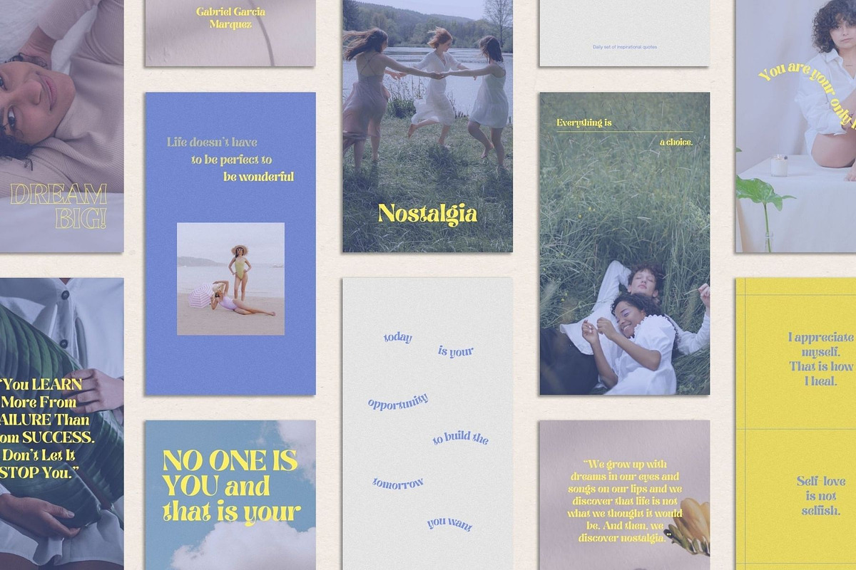 Instagram Inspirational Quotes CANVA, a Social Media Template by Lyrata Studio (Photo 3 of 14)