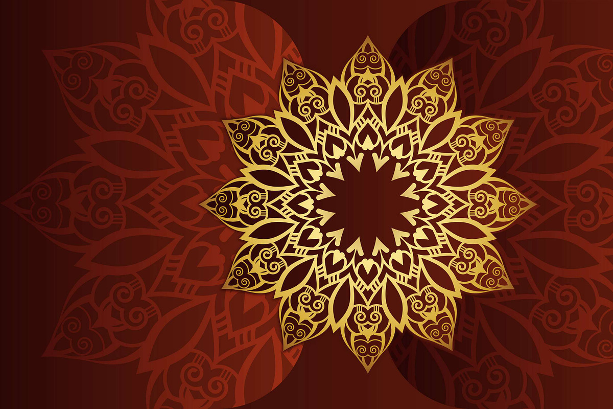 560+ Mandala Design Mega Collection, a Decorative Illustration by NJ Himel (Photo 163 of 289)