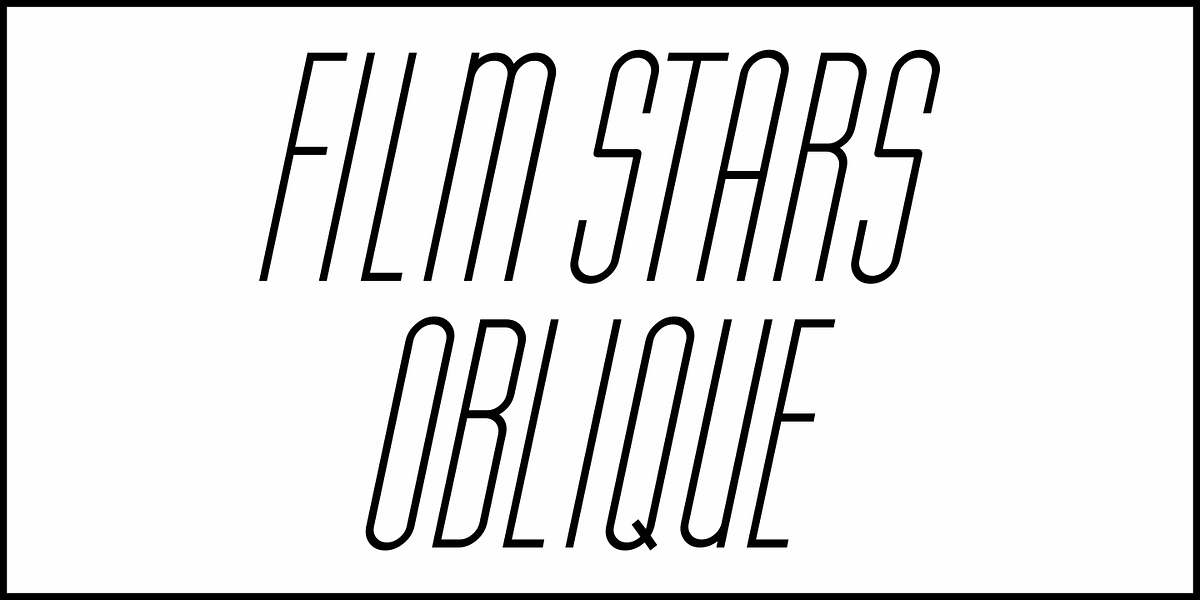 Film Stars JNL, a Sans Serif Font by Jeff Levine Fonts (Photo 4 of 5)