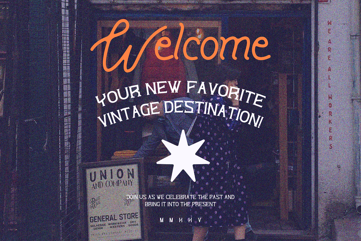 ZINFUNDEL - Retro Font Duo, a Font by Rightwheels (Photo 9 of 9)